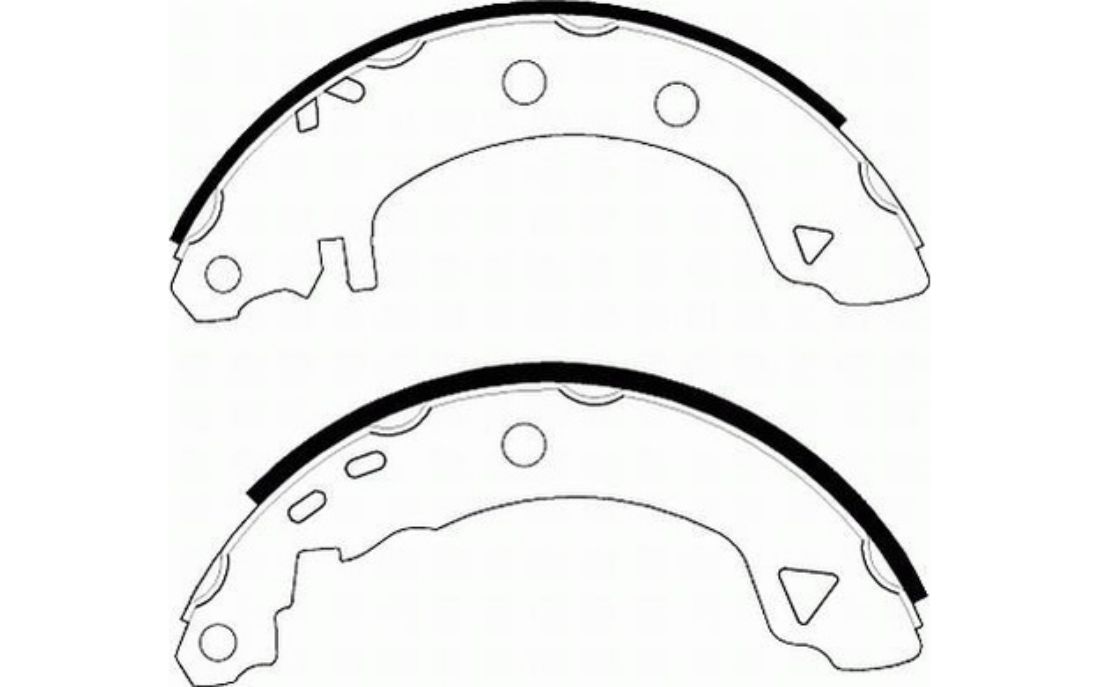 1099x687 Ferodo Brake Shoe Set Rear Ebay