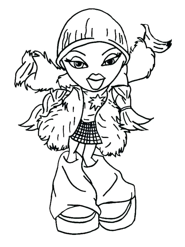 Bratz Doll Drawing | Free download on ClipArtMag