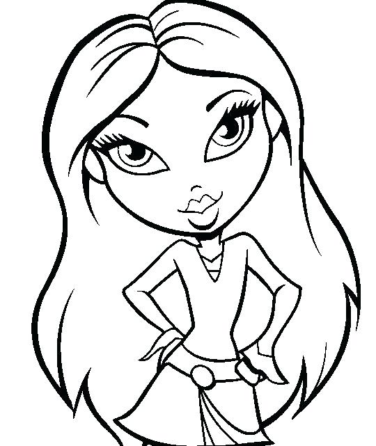 540x641 Bratz Drawing