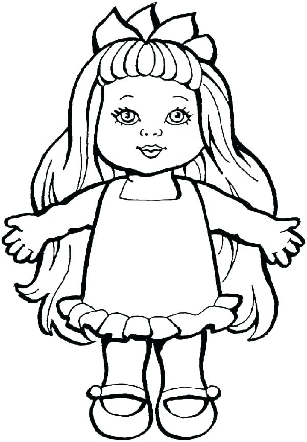 600x865 Bratz Doll Coloring Pages Bratz Doll Colouring Pages