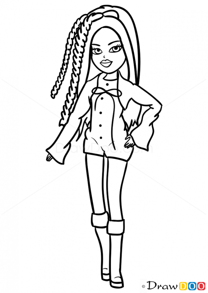 Bratz Drawing | Free download on ClipArtMag