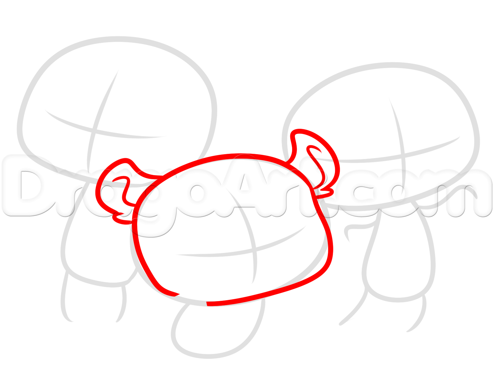 1600x1266 Draw The Brave Bears, Step