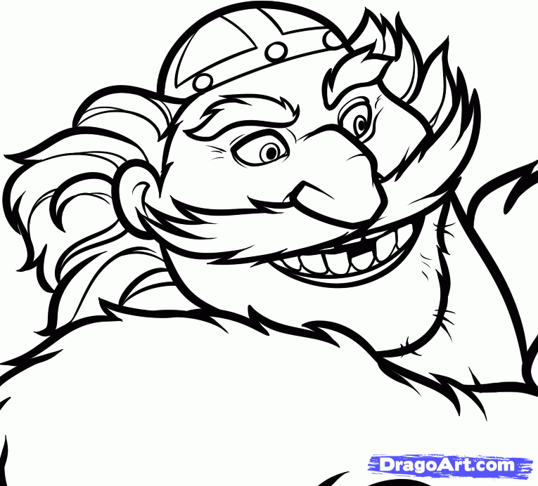 765x692 Step How To Draw King Fergus, Brave