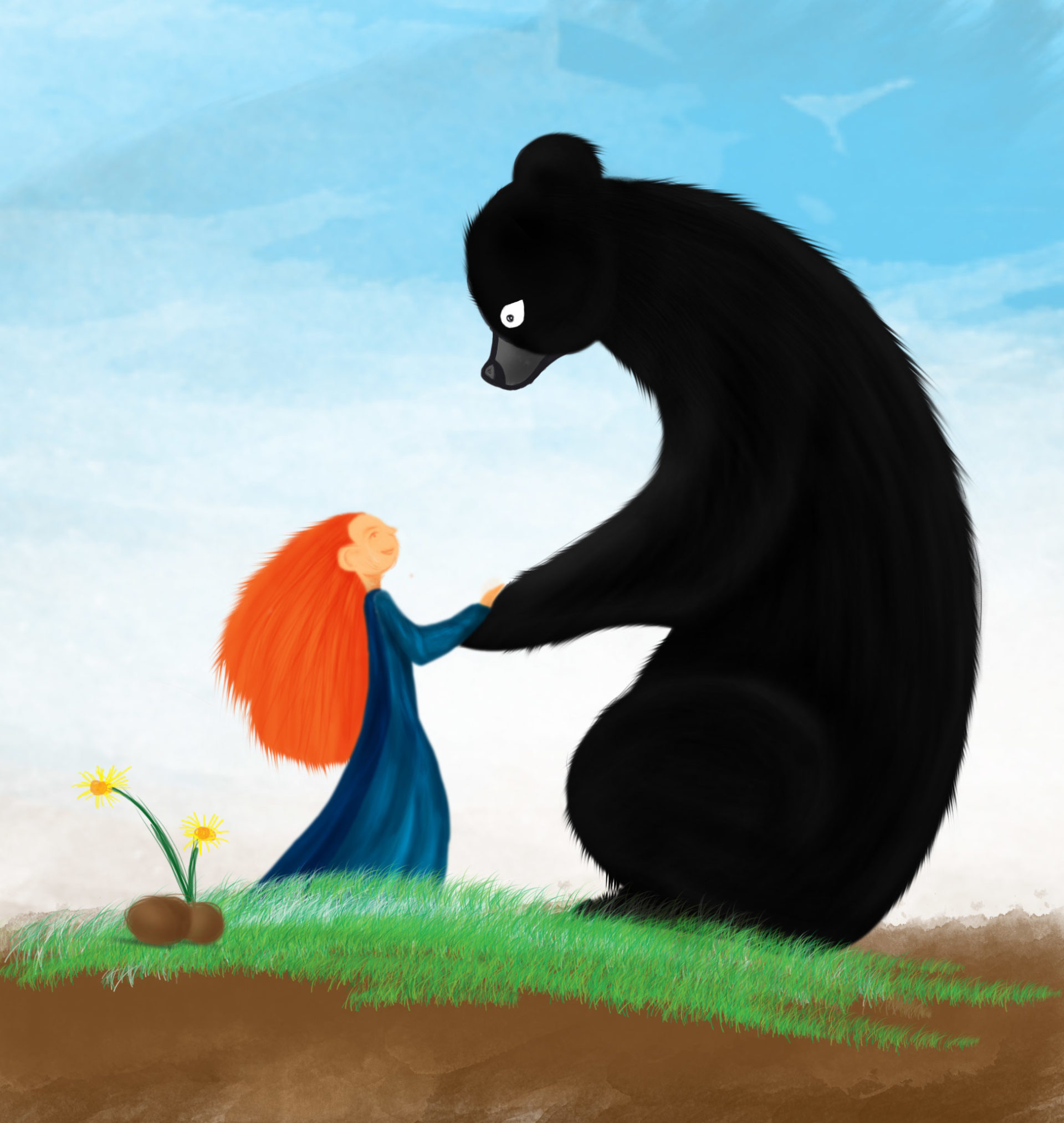 1920x2028 Brave Digital Drawing Akthedesigner