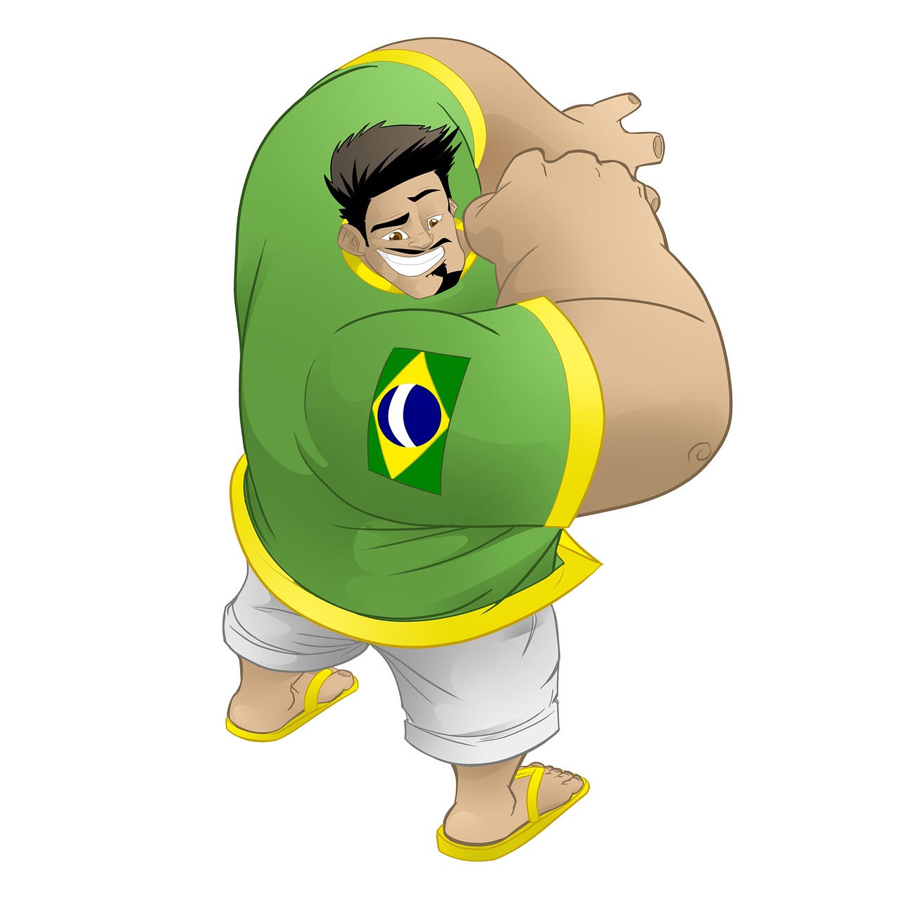 1280x1280 Man, Brazil, Brazilian, Drawing, Summer