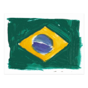 307x307 Cool Brazilian Flag Postcards Zazzle Ca
