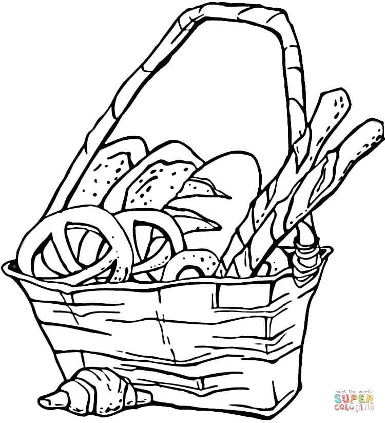 Bread Basket Drawing