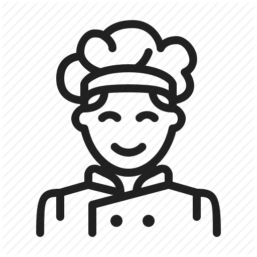 512x512 Baker Drawing Bread Transparent Png Clipart Free Download