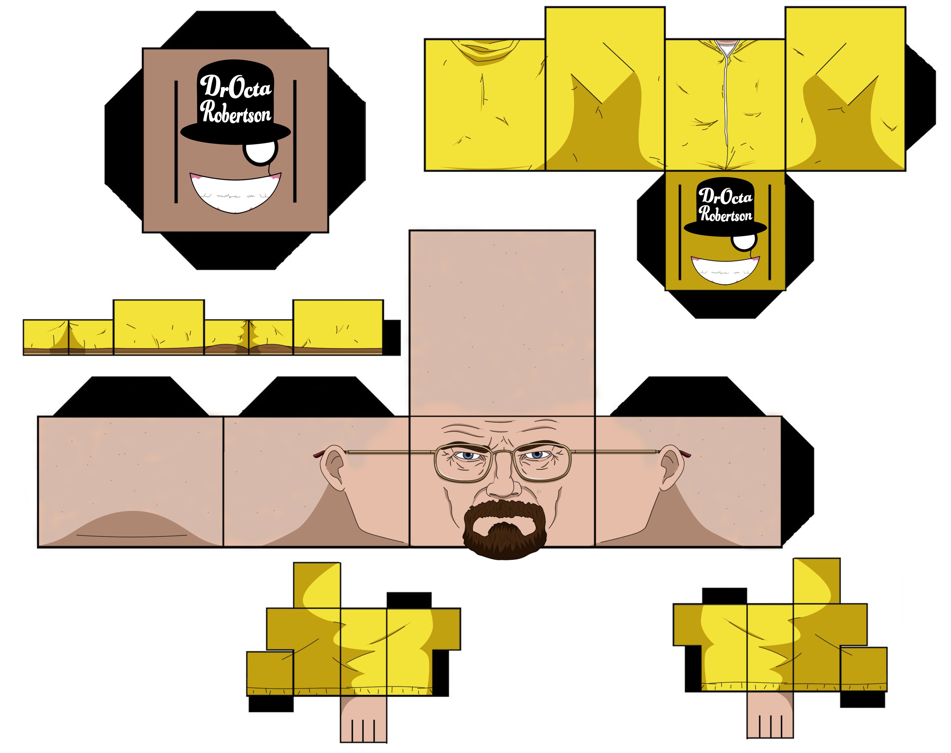 3048x2413 Wallpaper Drawing, Illustration, Cartoon, Breaking Bad, Brand