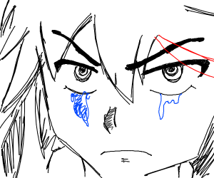 300x250 Emo Crying Because Of Band Breakup