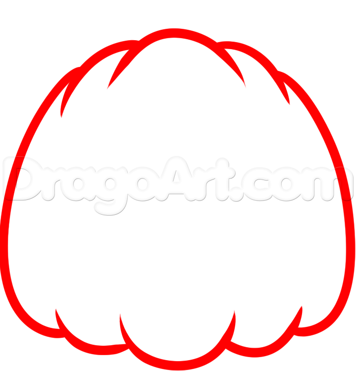 719x748 Draw A Breast Cancer Awareness Pumpkin, Step