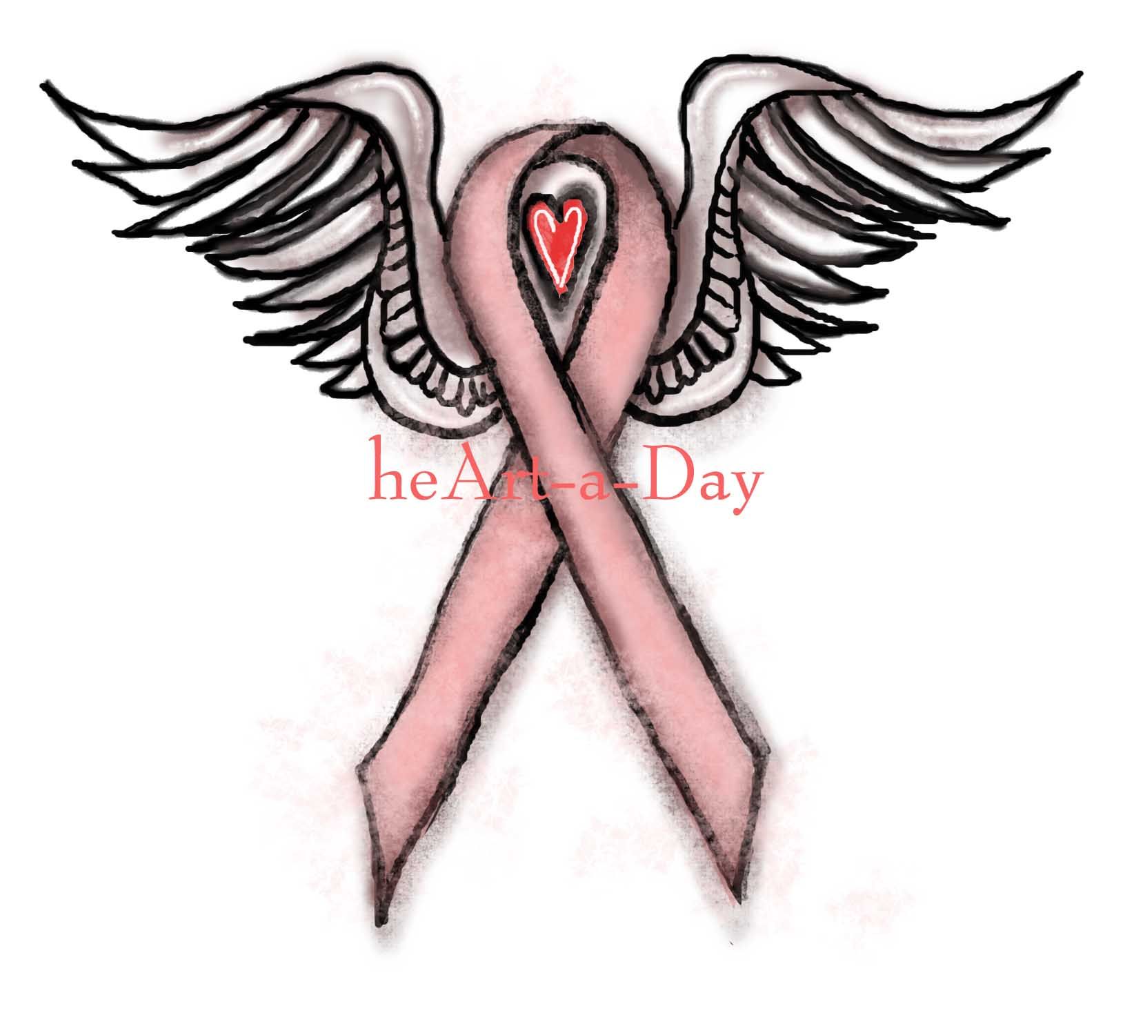1644x1484 pink ribbon angel everything pink cancer ribbon tattoos