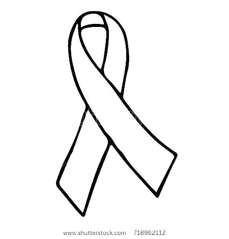 450x470 Breast Cancer Ribbon Coloring