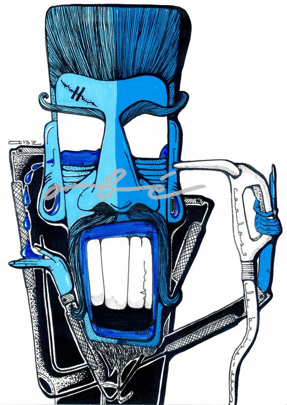 570x803 Poster Carlos The Breeze Water Etsy