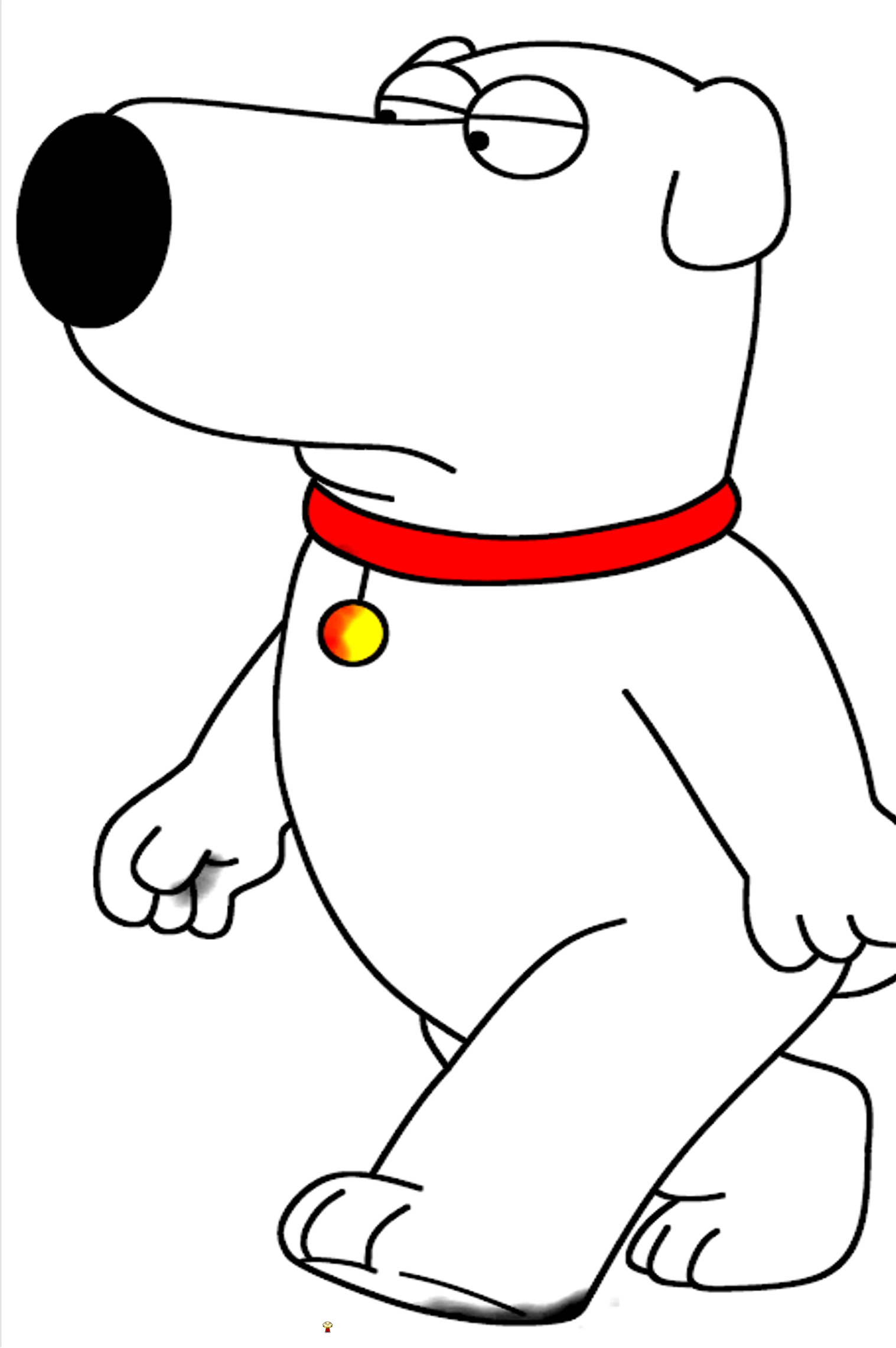 1517x2282 Collection Of Free Stewie Drawing Silhouette Download On Ui Ex