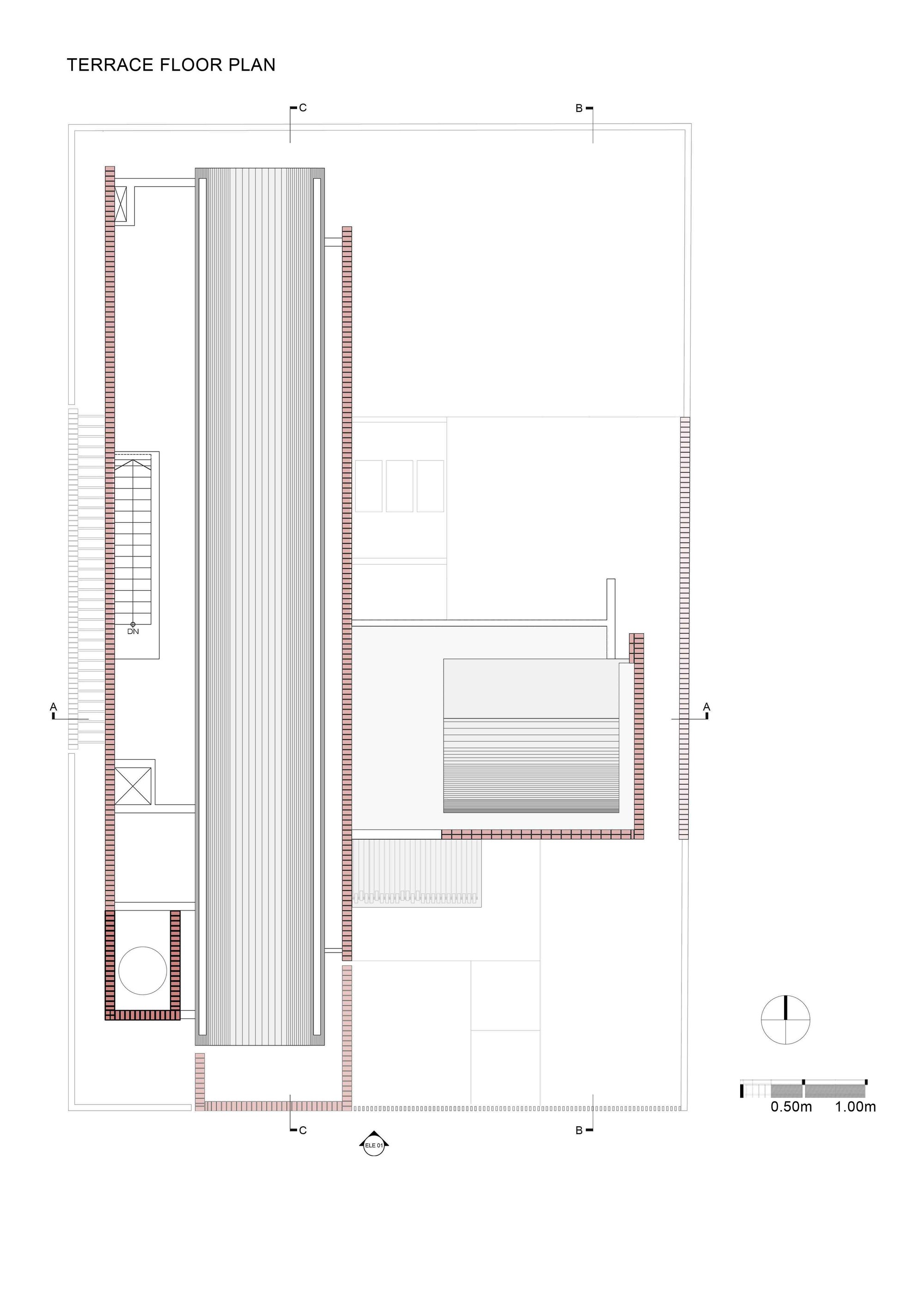 2000x2828 Gallery Of Brick House Architecture Paradigm