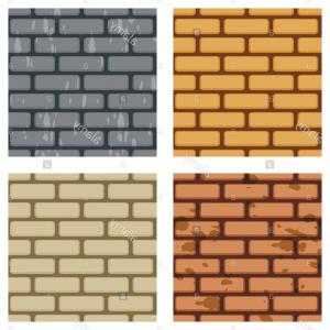 300x300 Photostock Vector Brick Wall Texture Background Vector Art Modern