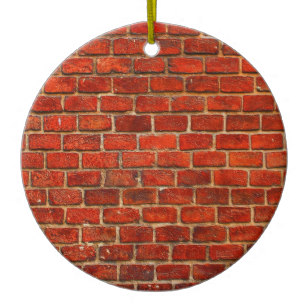 307x307 brick wall ornaments keepsake ornaments zazzle
