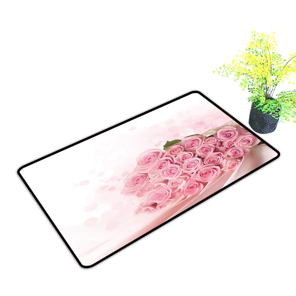 1000x1000 Gmnalahome Waterproof Indoor Door Mat Bridal Bouquet