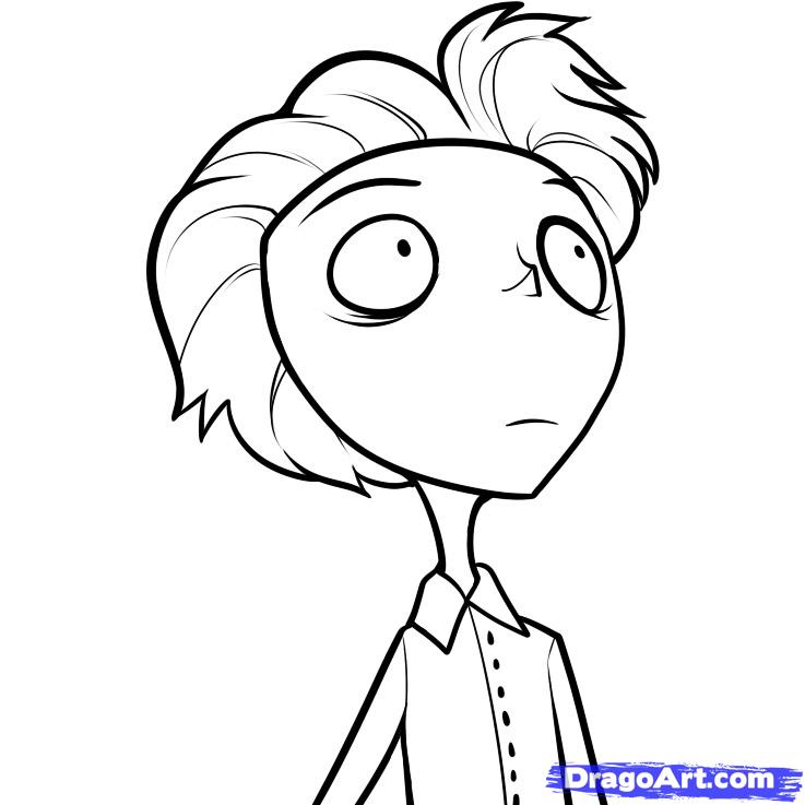 737x737 The Corpse Bride Free Coloring Pages On Art Coloring Pages