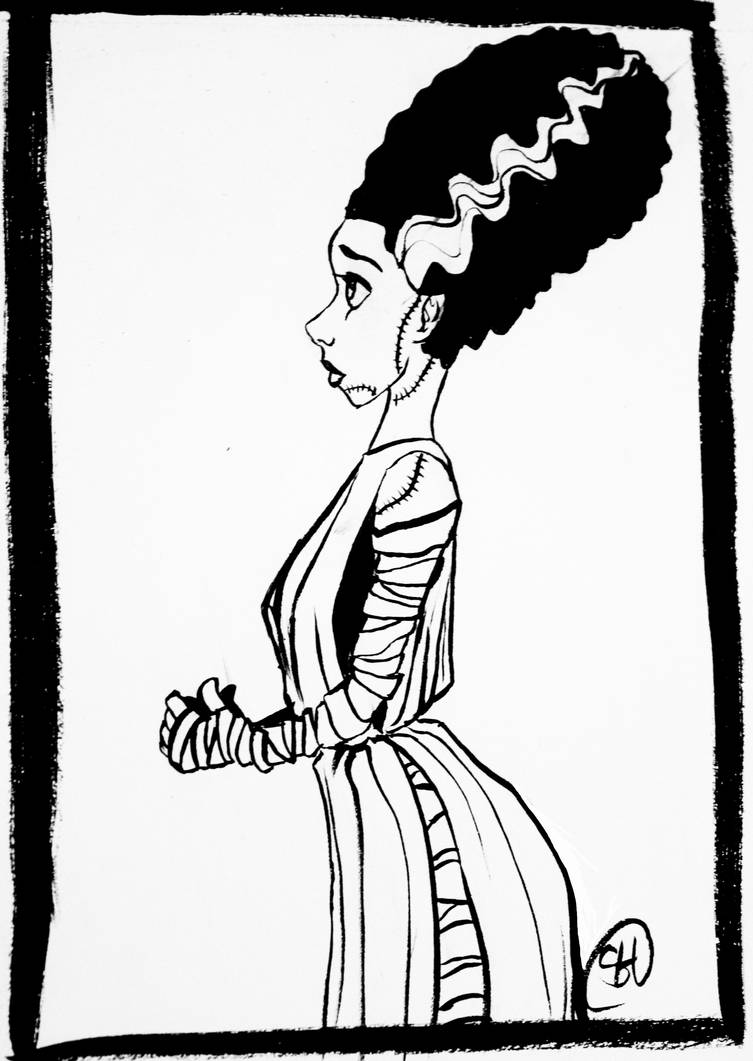 753x1061 Bride Of Frankenstein