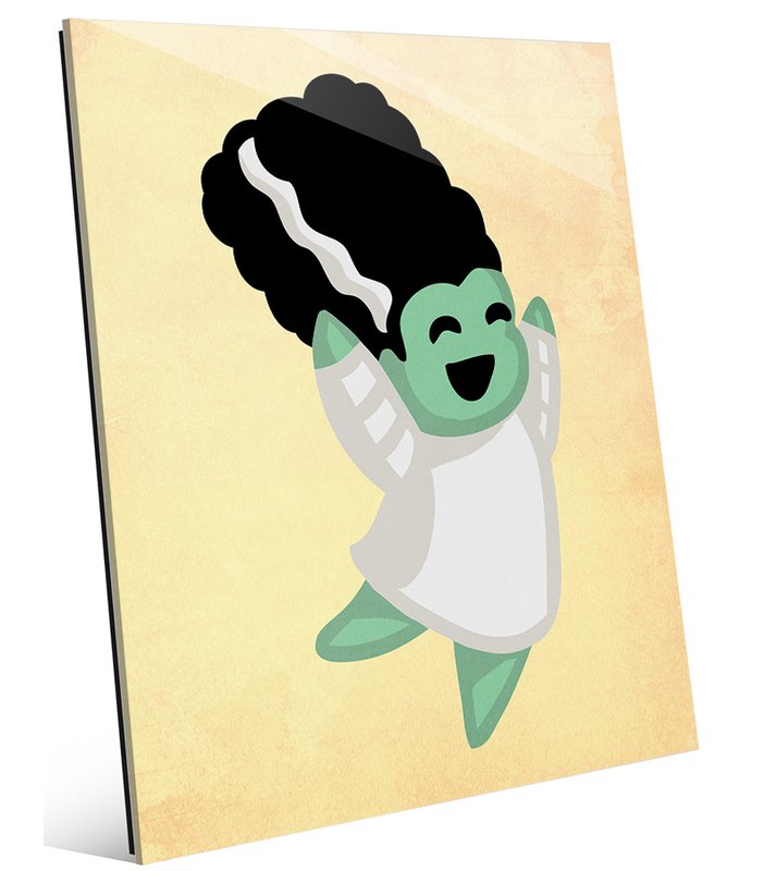 713x800 Click Wall Art 'little Bride Of Frankenstein' Graphic Art Wayfair Ca