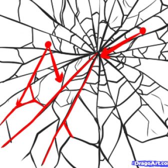 336x336 Broken Brain Bridge Drawing Easy Computer Heart In Pencil Cartoon