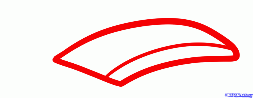 883x345 How To Draw A Bridge For Kids, Step