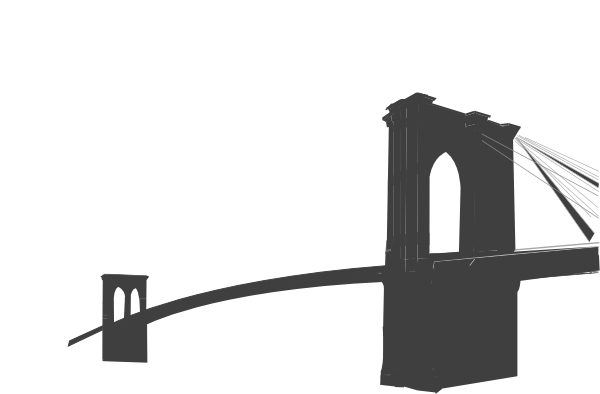 600x394 Collection Of Free Bridge Drawing Brooklyn Download On Ui Ex