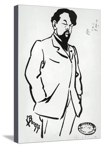 340x488 france, paris, portrait of claude achille debussy giclee print