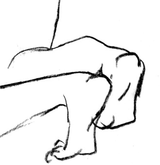 329x340 Foot Sketch Templates And Footwear Design