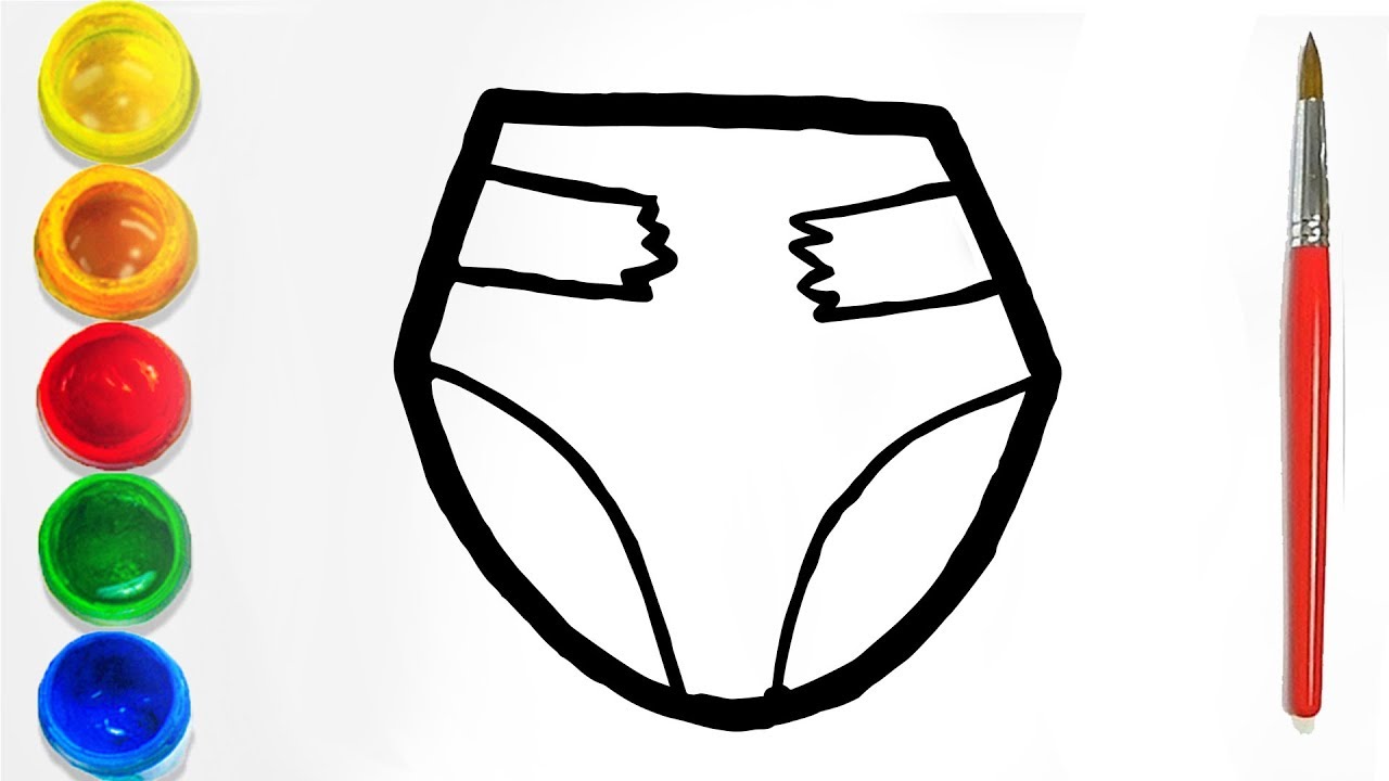 1280x720 Glitter Baby Accessories Coloring And Drawing For Kids, Toddlers