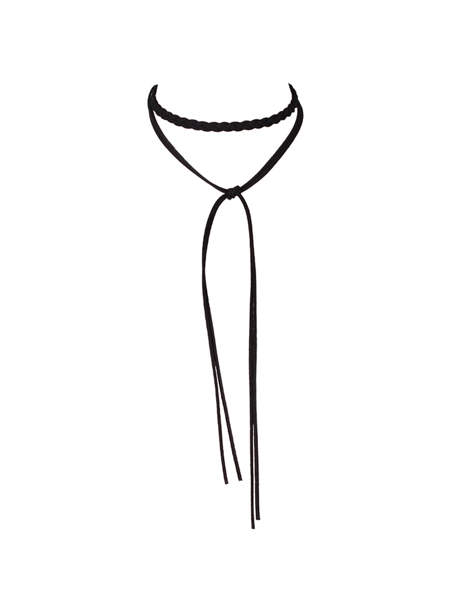 900x1200 Buy Women's Ribbon Choker Brief Design All Match Top Fashion