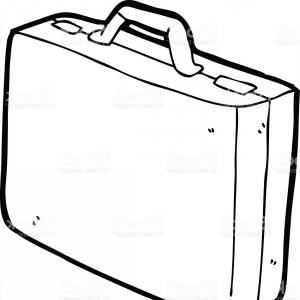 300x300 Line Drawing Cartoon Briefcase Gm Geekchicpro