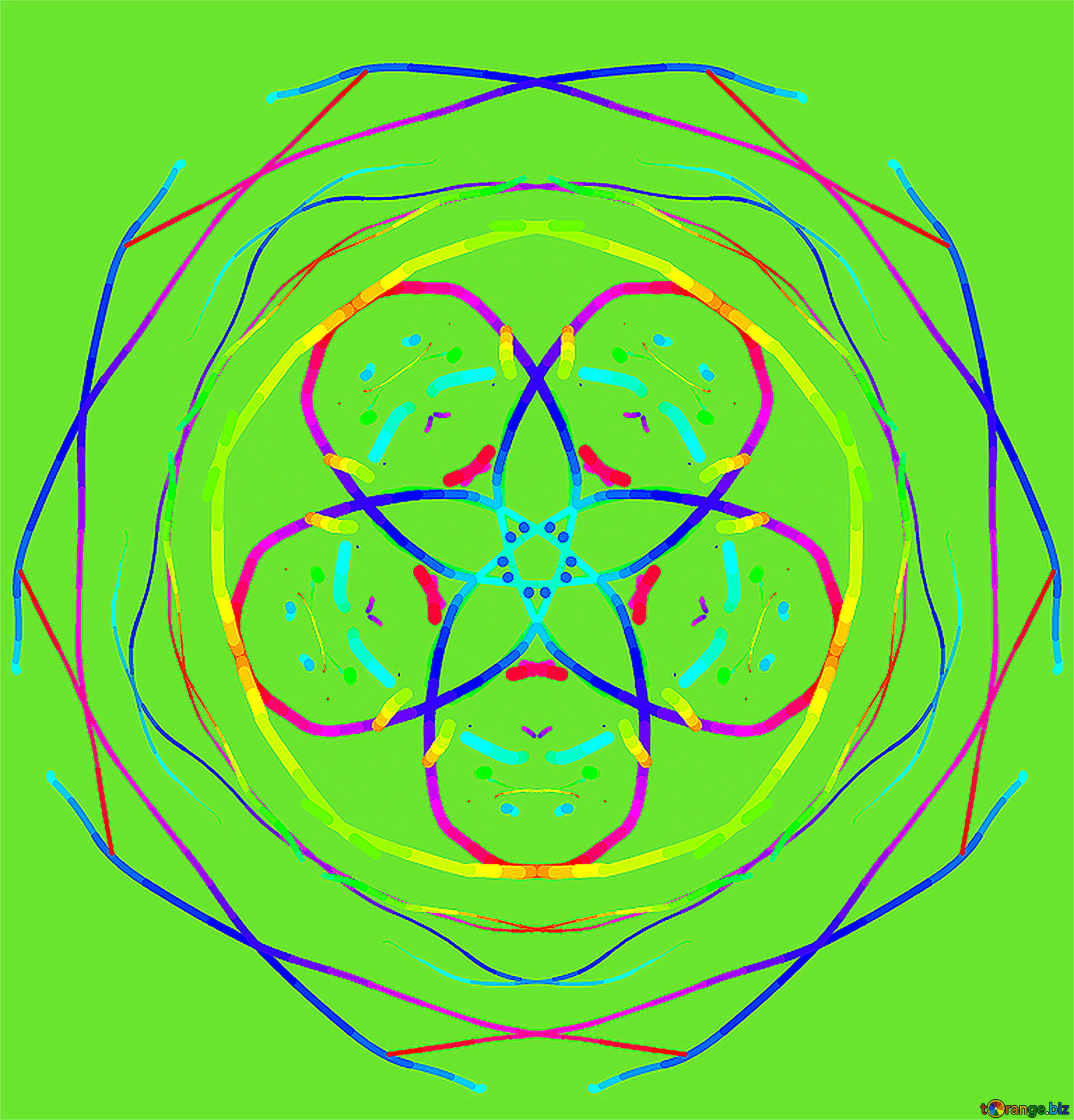 1920x2003 Children's Computer Drawings Bright Abstract Children's Drawing