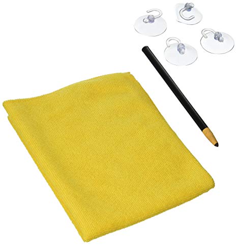 466x482 Wet Dry Erase Shower Board Waterproof Notepad