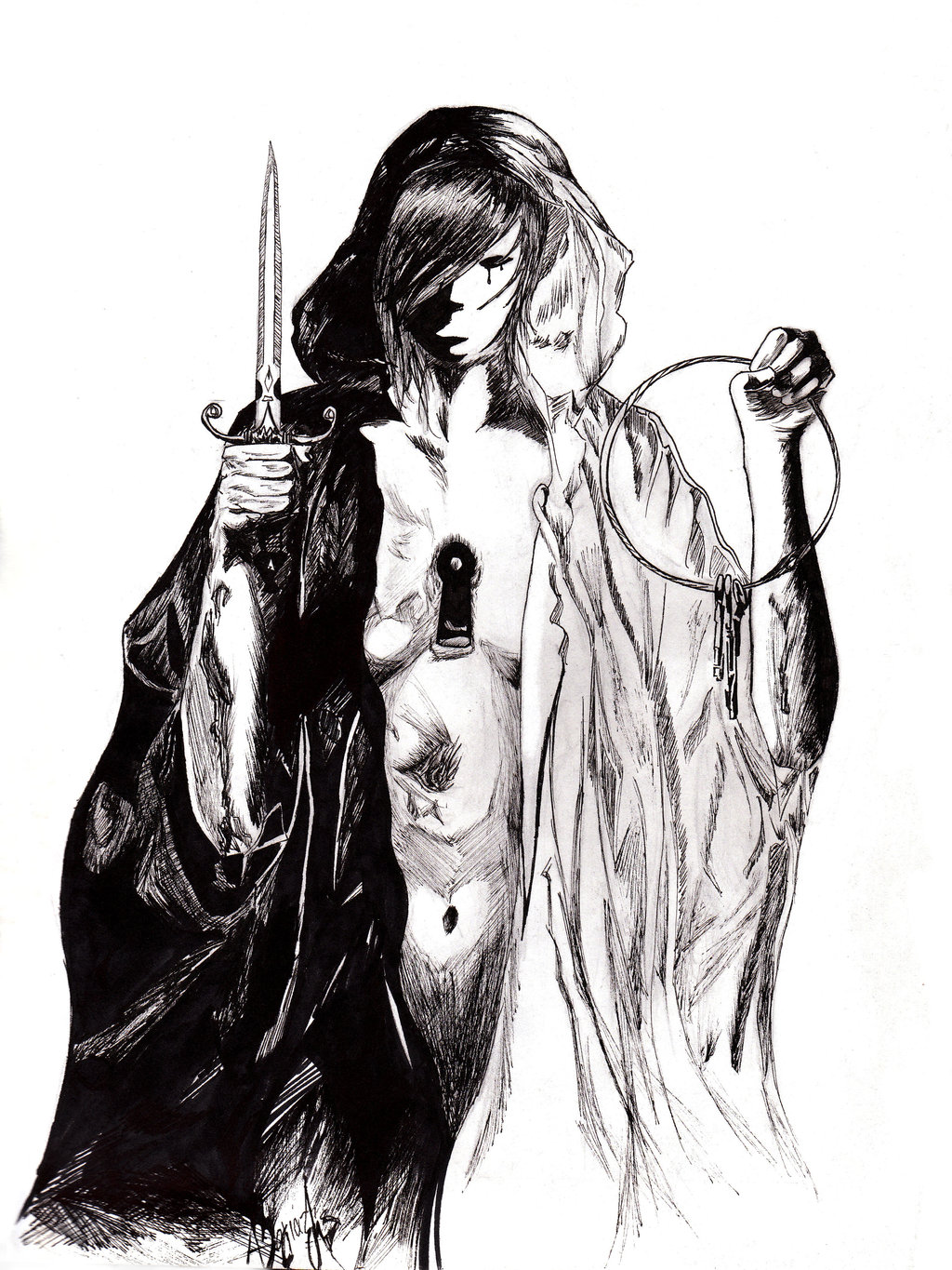 1024x1365 Bring Me The Horizon Drawing