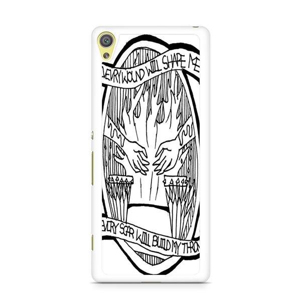 600x600 Bring Me The Horizon Throne Lyrics Sony Xperia Xa Case Skicase