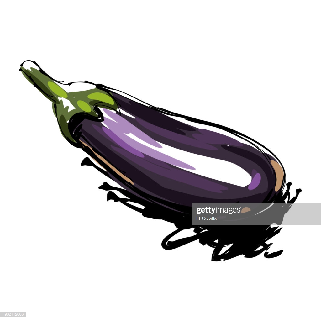1024x1024 Huge Collection Of 'drawing Of Eggplant' Download More Than