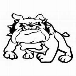250x250 British Bulldog Vinyl Decal Sticker For Carwindowwall Ebay