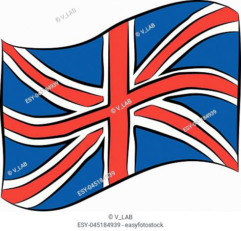 492x470 Hand Drawn British Flag Stock Photos And Images Age Fotostock