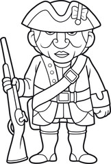 162x240 British Soldier With A Rifle Standing On A Post