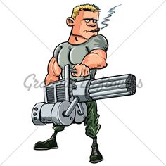 236x236 Best Cartoon Soldier Images Angry Cartoon, Drill, Drills