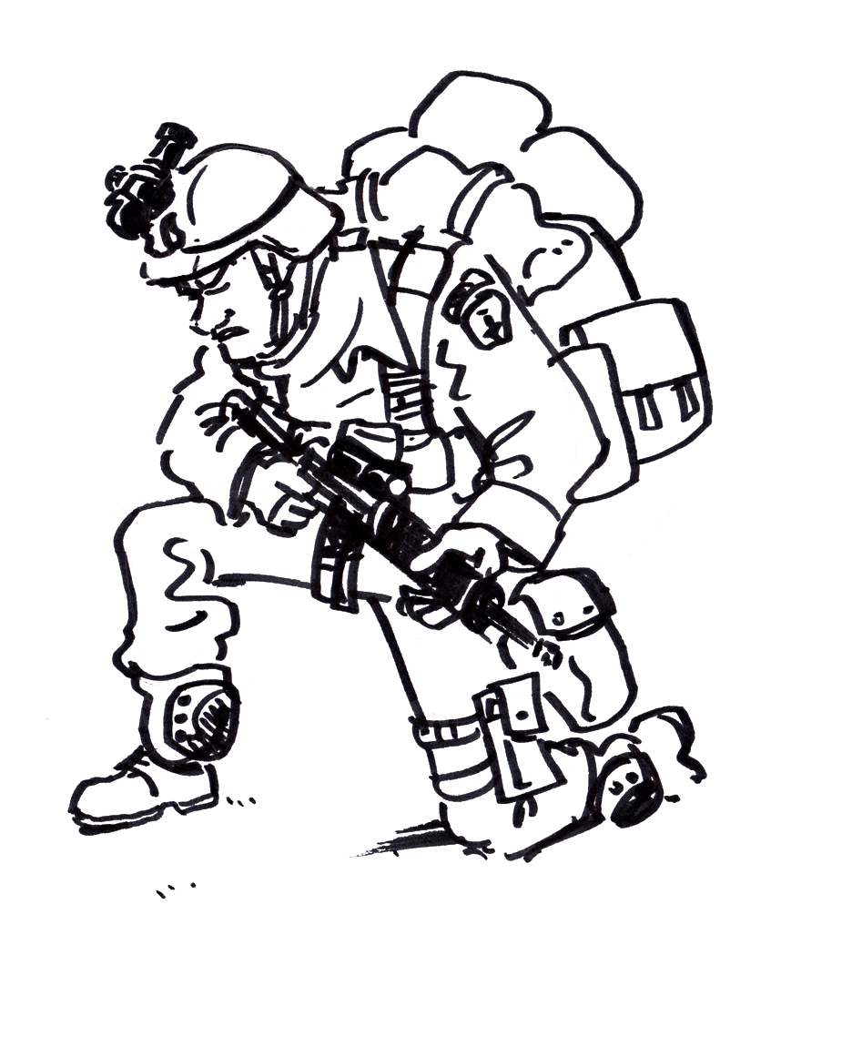 British Soldier Drawing Free download on ClipArtMag