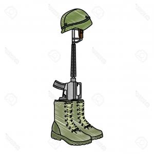 300x300 Sketch Of Army Boots Vector Soidergi