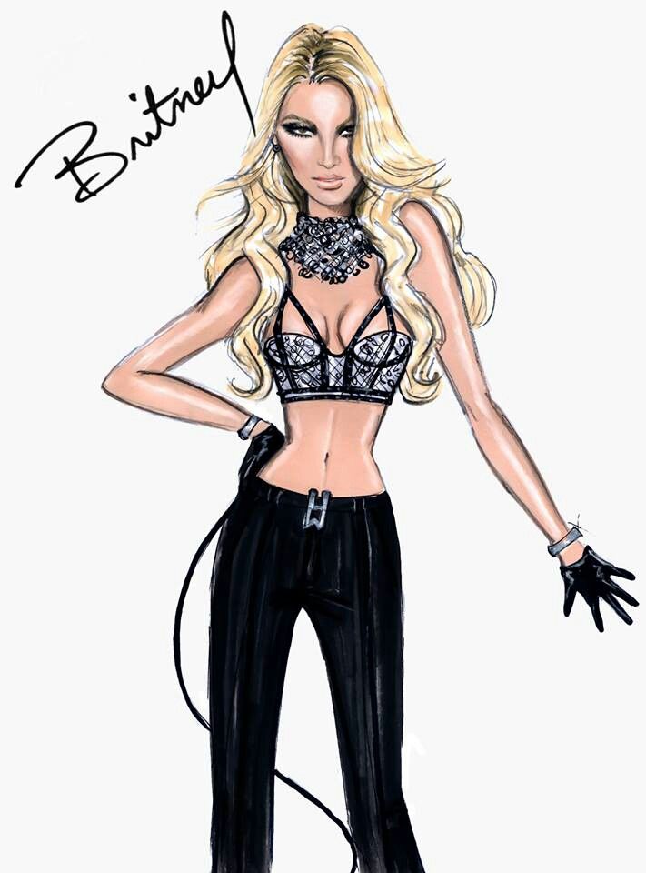 711x960 Britney Fashion Illustration Editorials In Hayden