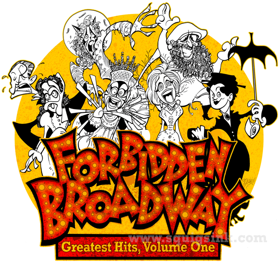 576x543 Jk's Theatrescene Drawing Broadway Justin Squigs Robertson