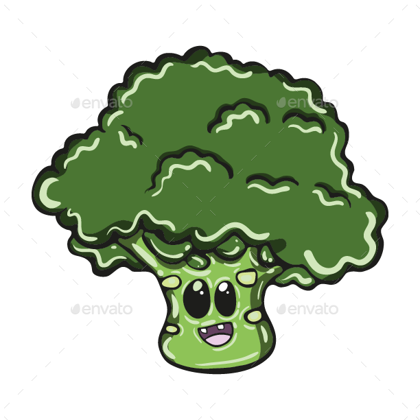 612x612 Collection Of Free Broccoli Drawing Cute Download On Ui Ex