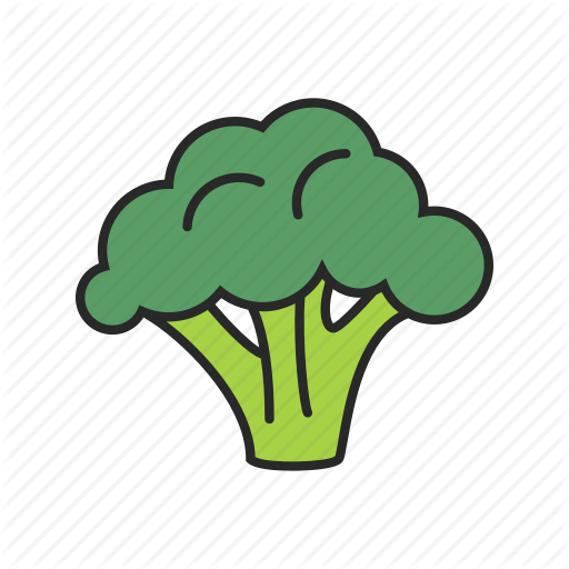 512x512 Collection Of Free Broccoli Drawing Realistic Download On Ui Ex