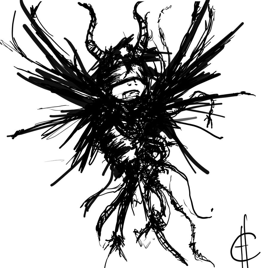 Broken Angel Drawing | Free download on ClipArtMag